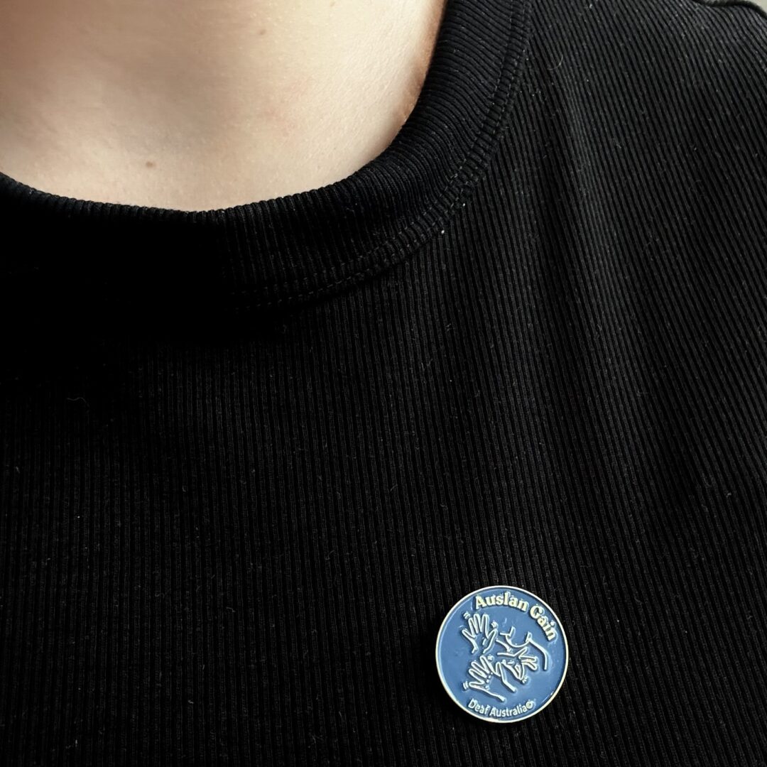 Auslan Gain Pin - Image 4